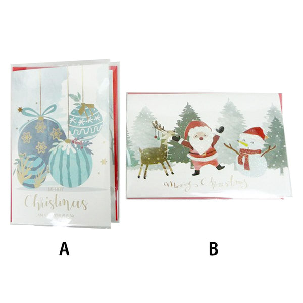 OUTLET】グリーティングカード クリスマス立体カード メッセージカード
