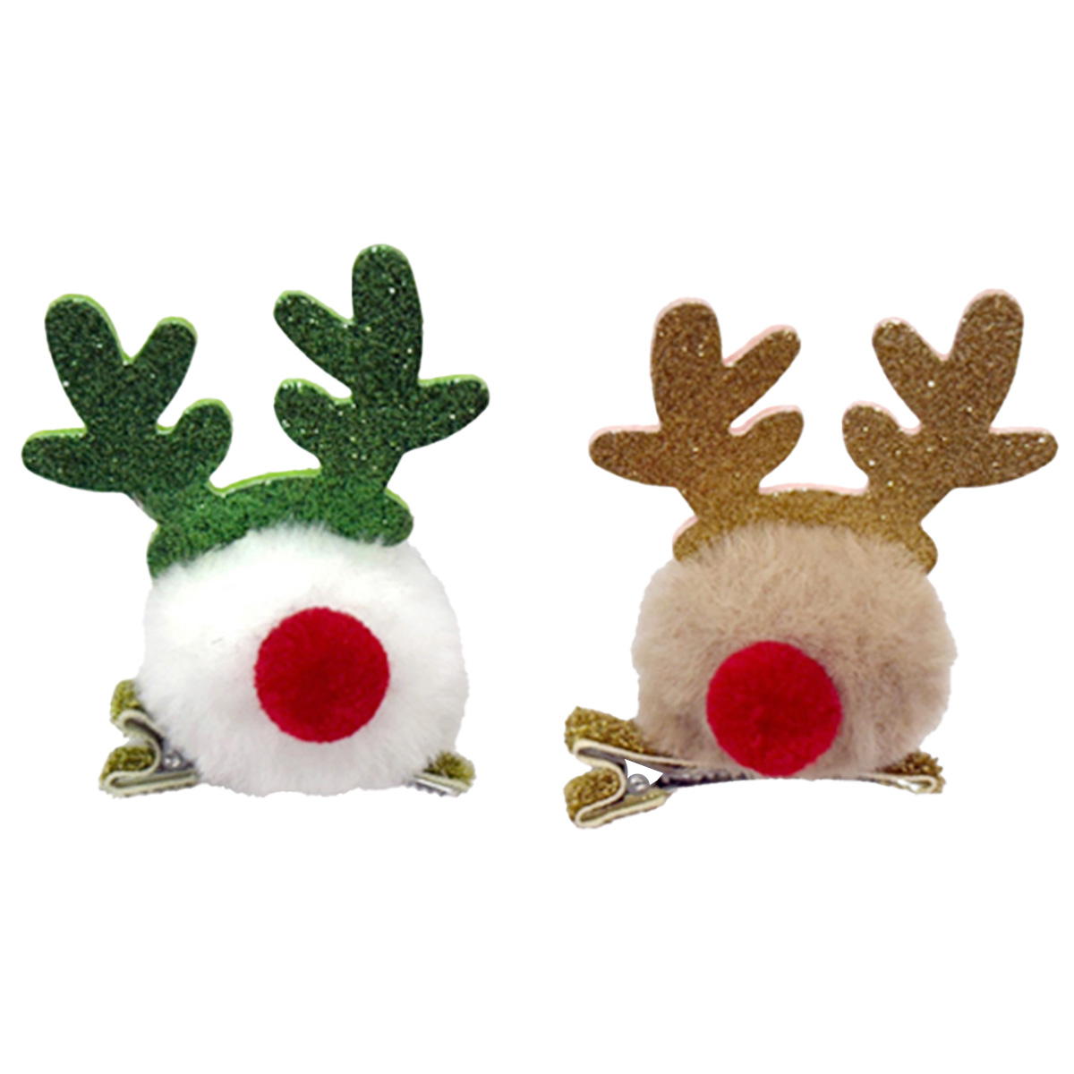 クリスマスヘアークリップ トナカイ 305110
