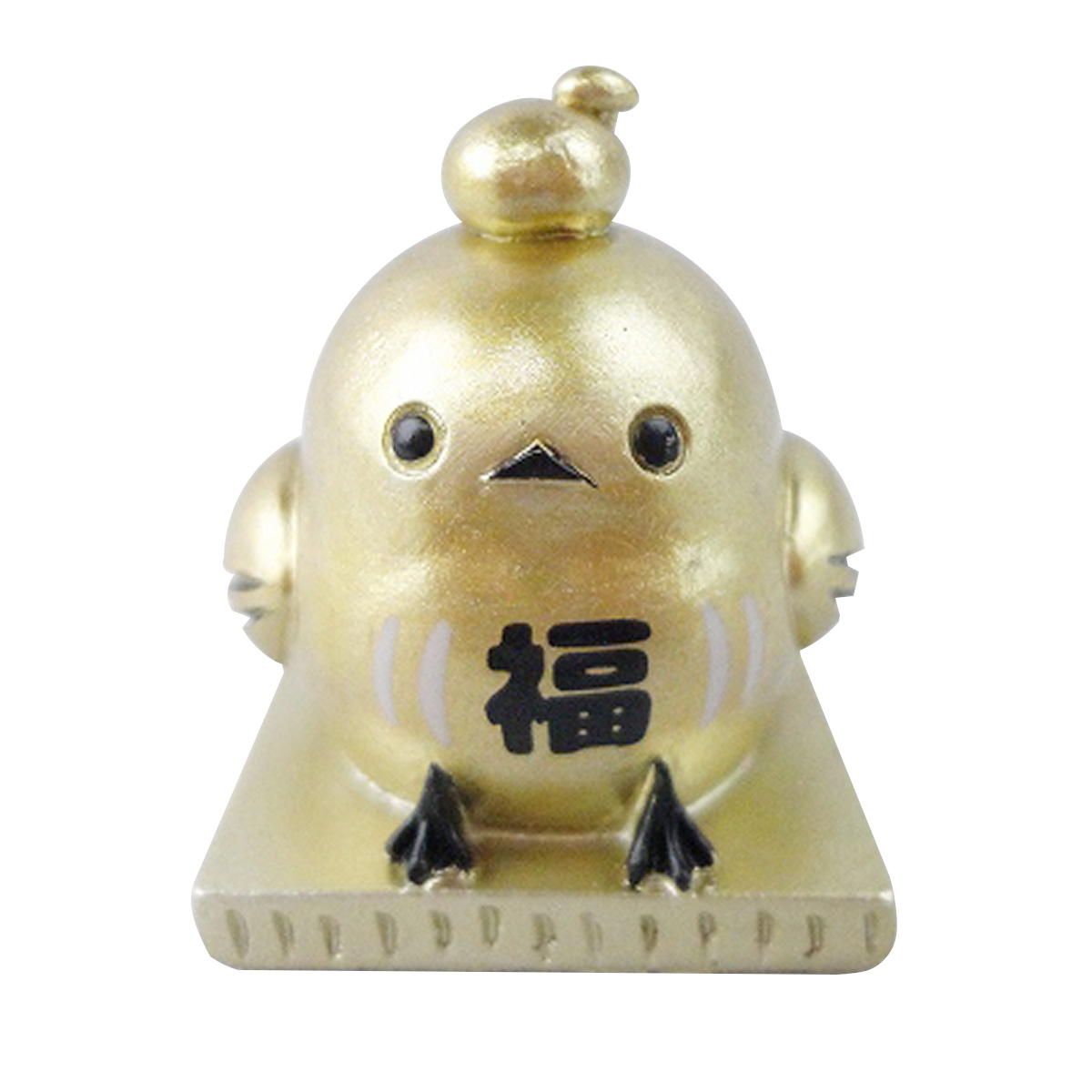 金ミニオブジェ お正月シマエナガ 305194