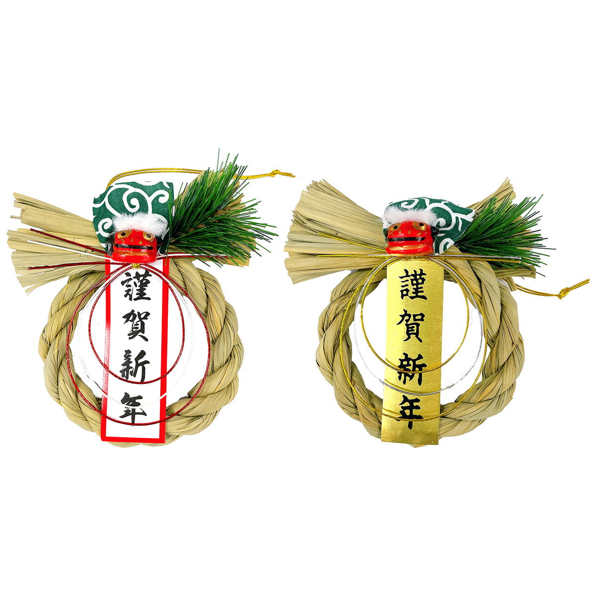 ミニしめ縄 獅子舞付き YV 305205