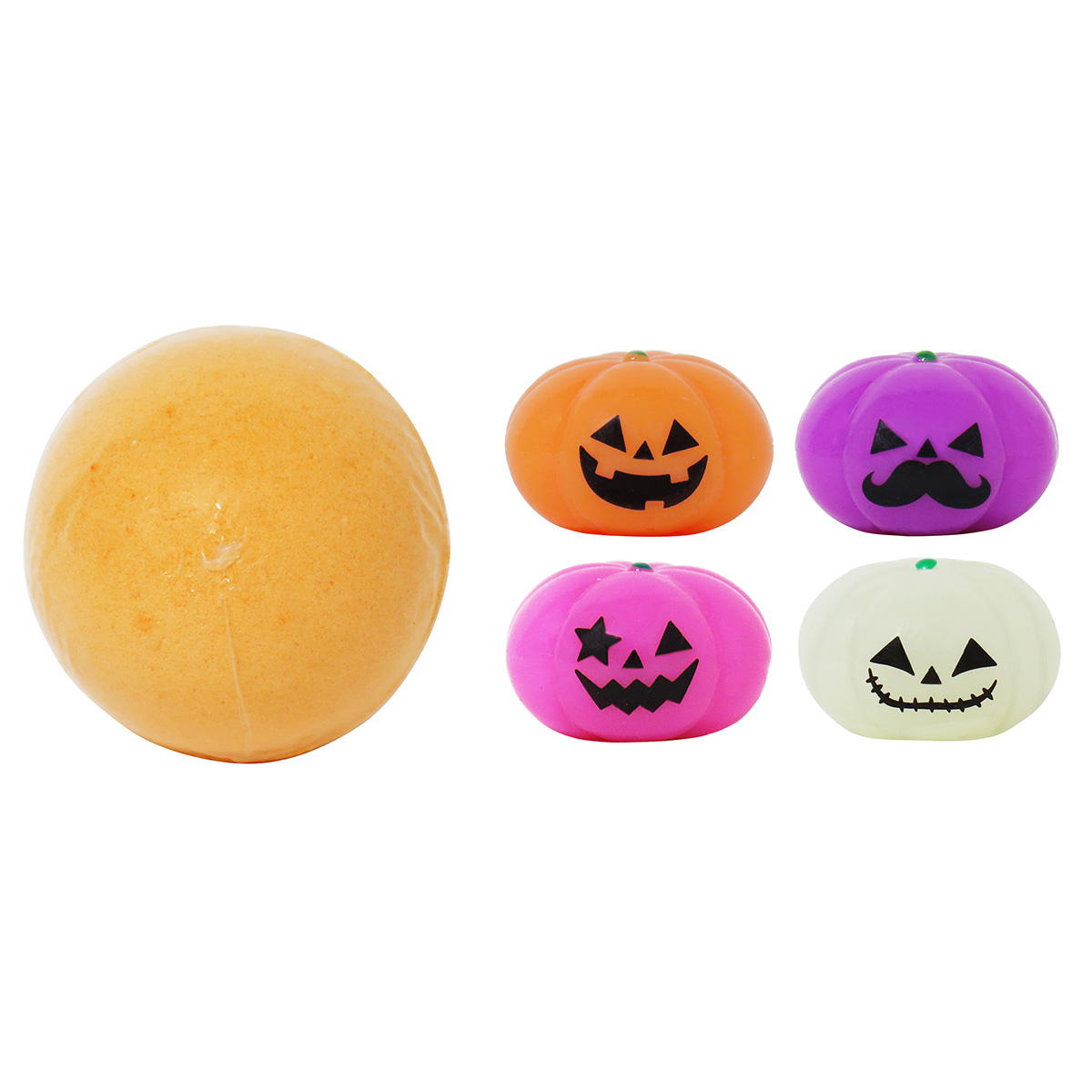 つみつみハロウィンかぼちゃバスボール 306193