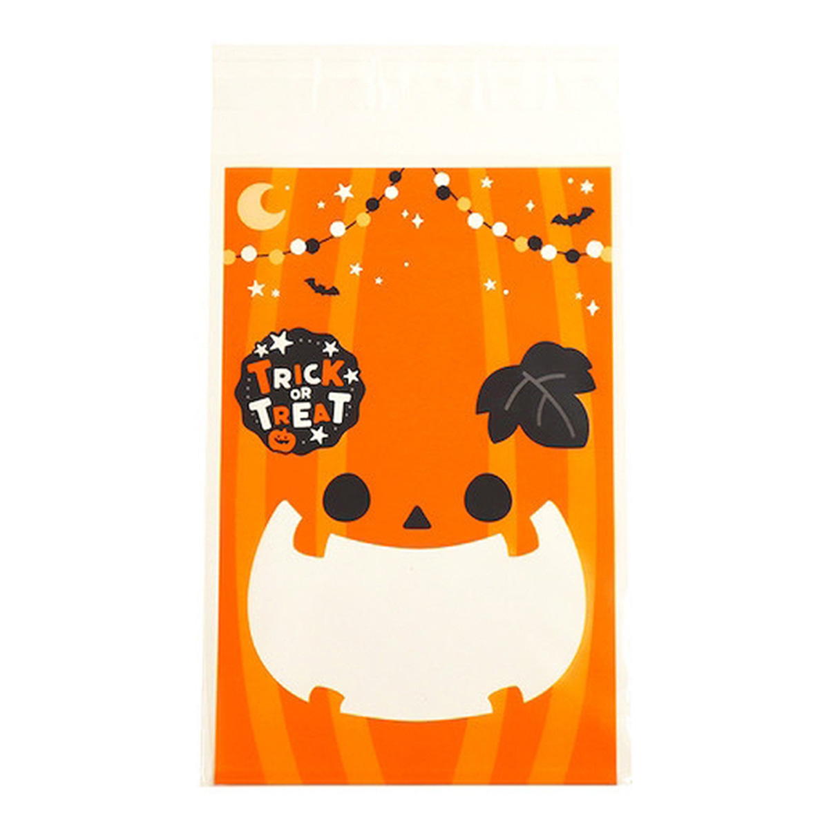 ビニールバッグS 10P おかしなパンプキン 306265