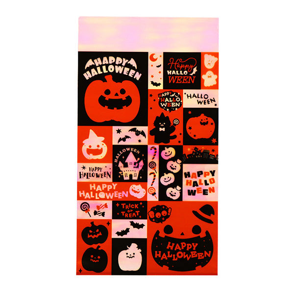 【OUTLET】ビニールBAG M糊付6Pオーロラハロウィン　307221