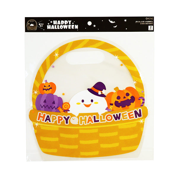 【OUTLET】ダイカットオーバルBAG Lマチ付2Pハロウィン　307238