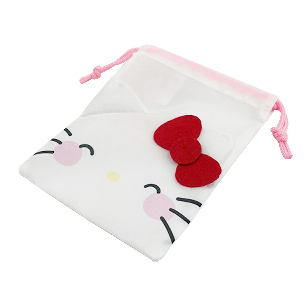 sanrio キティ　ダイカット巾着 308400