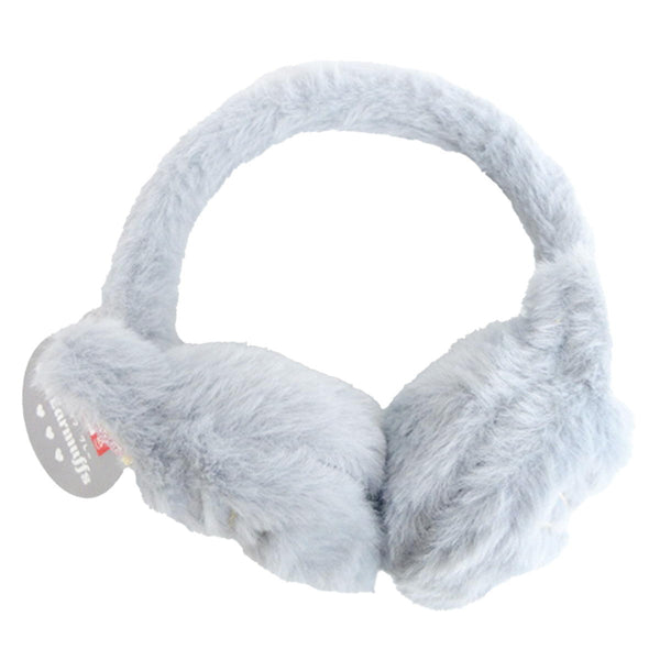 在庫限り】ネコイヤーマフ 耳当て グレー 308488