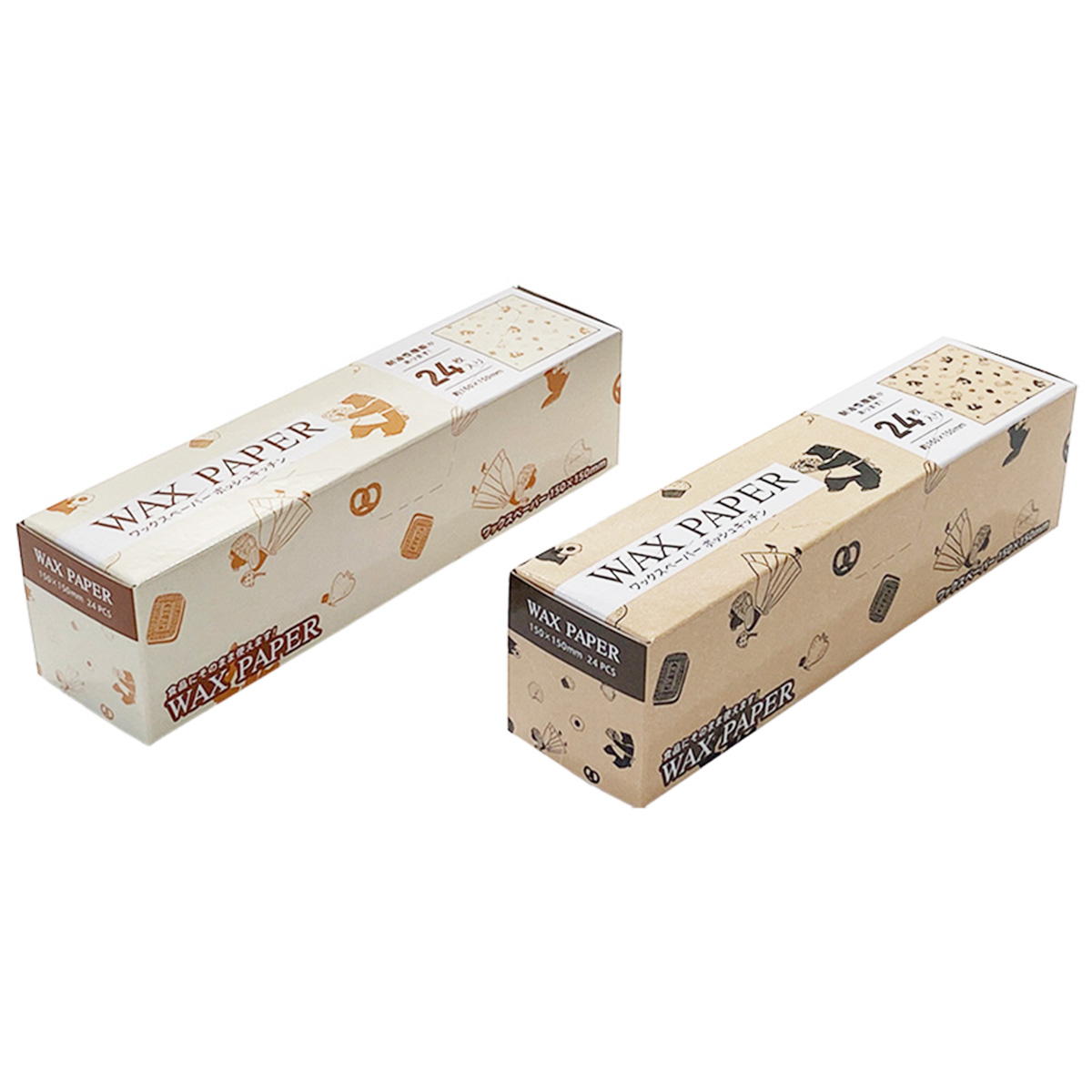 ワックスペーパー S 24P ポッシュキッチン 308907