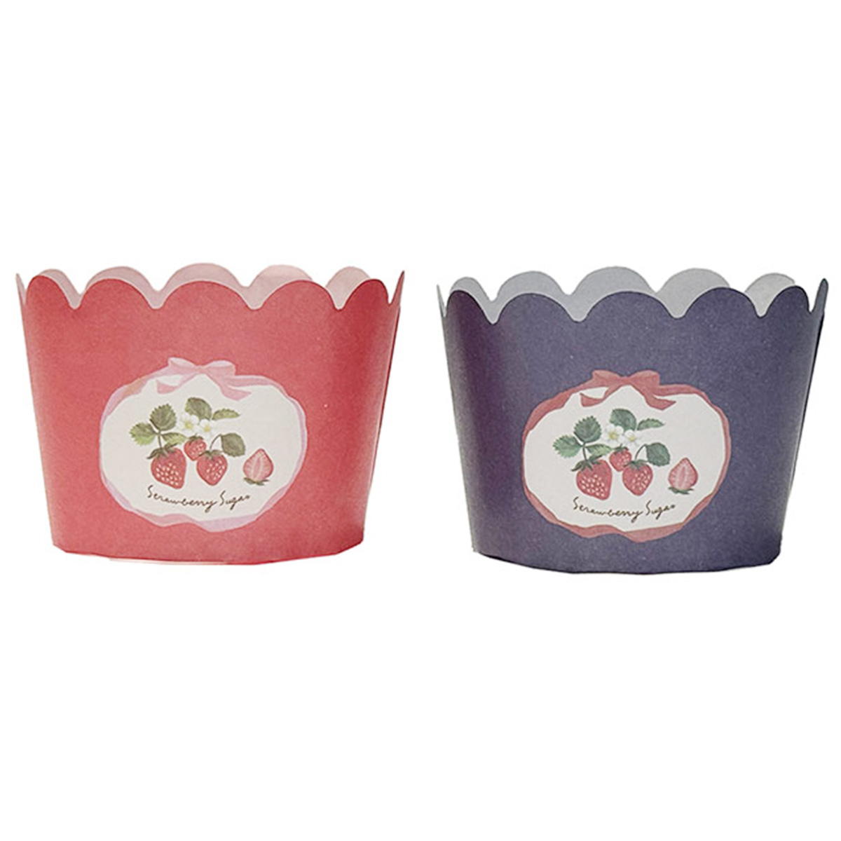 【在庫限り】マフィンカップ M 5P Strawberry Sugar 308940