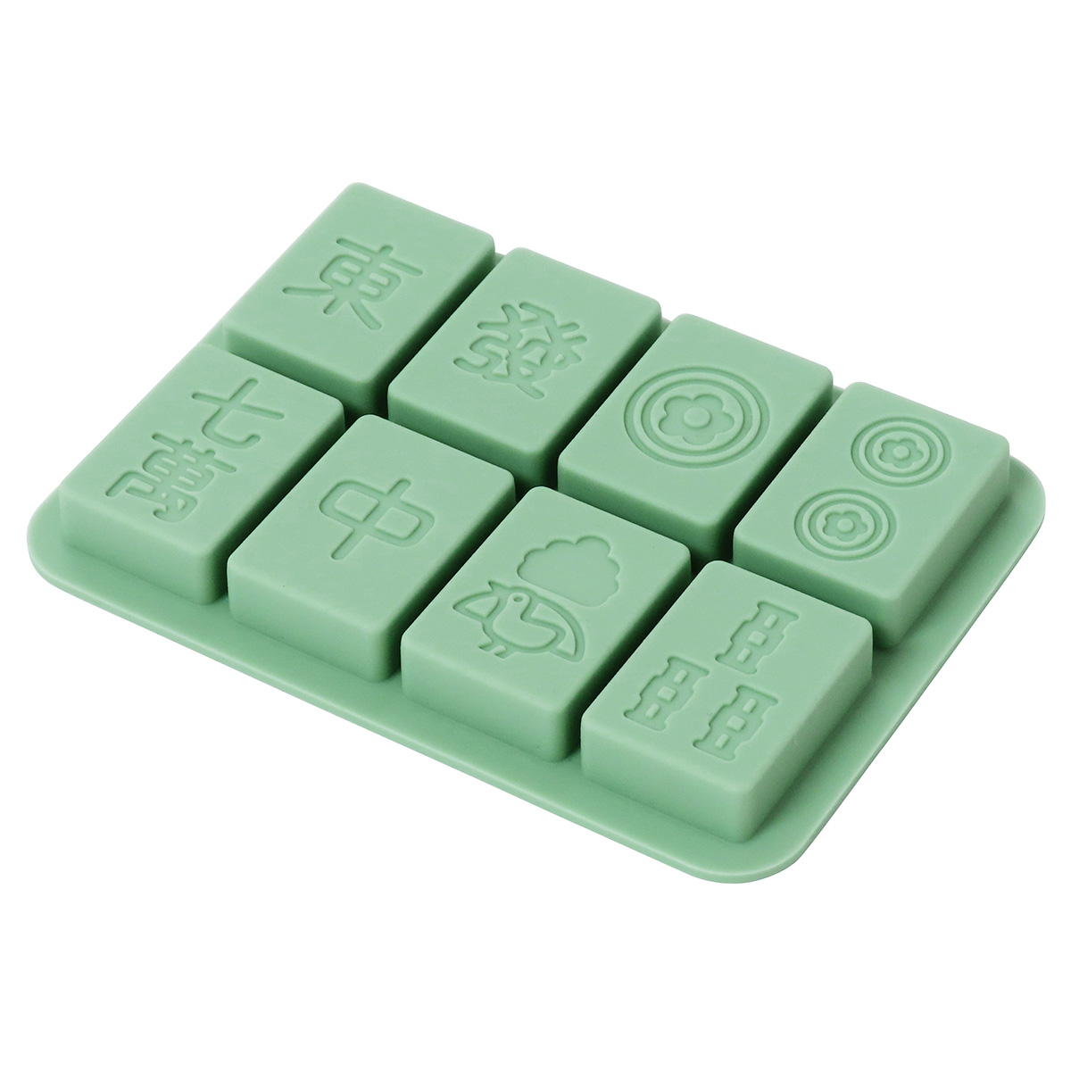 シリコーンモールド麻雀牌型 308986