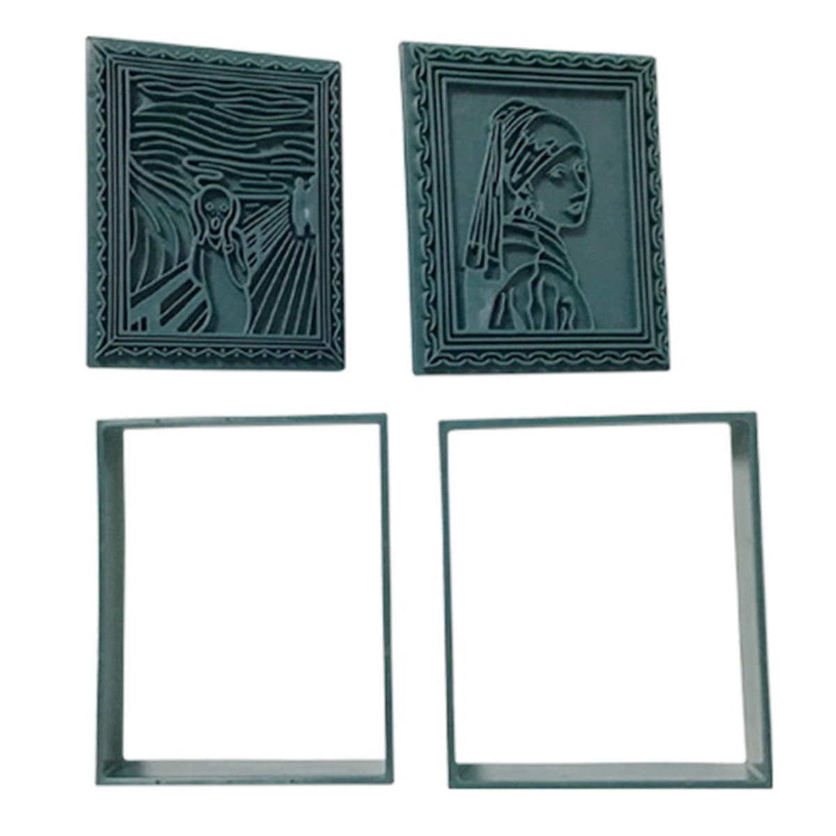 クッキー抜き型 ムンク&フェルメール 308990