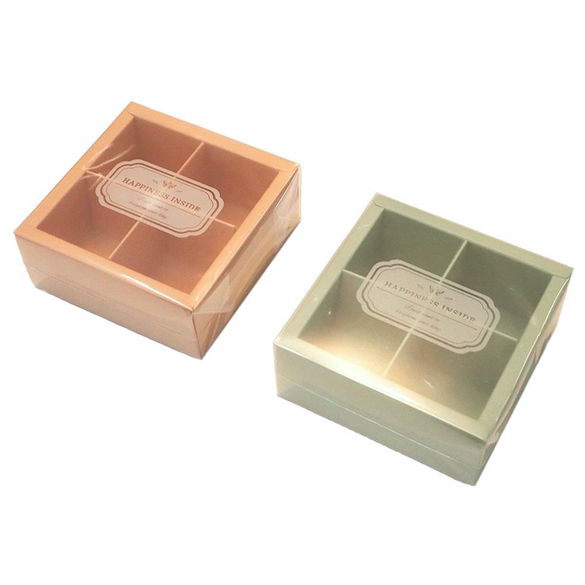 トリュフBOX 4個用 スリーブ ロゴ 308997