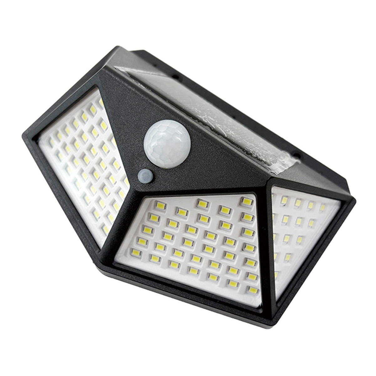 防犯ソーラーライト 100LED 309443
