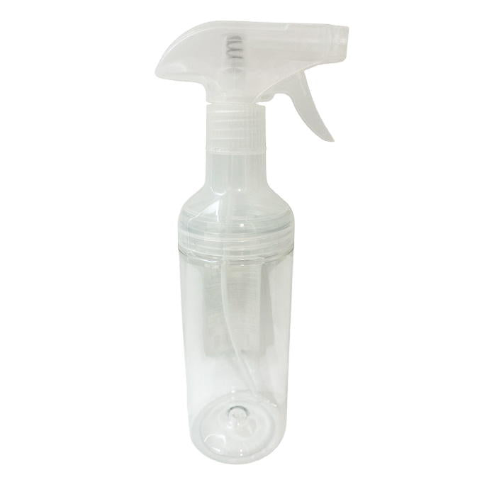 広口スプレーボトル 400ml 丸 クリア 309710