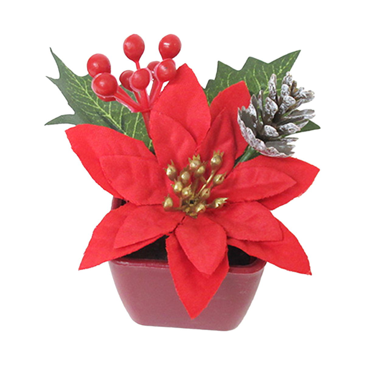 ポインセチアミックスポット  312064