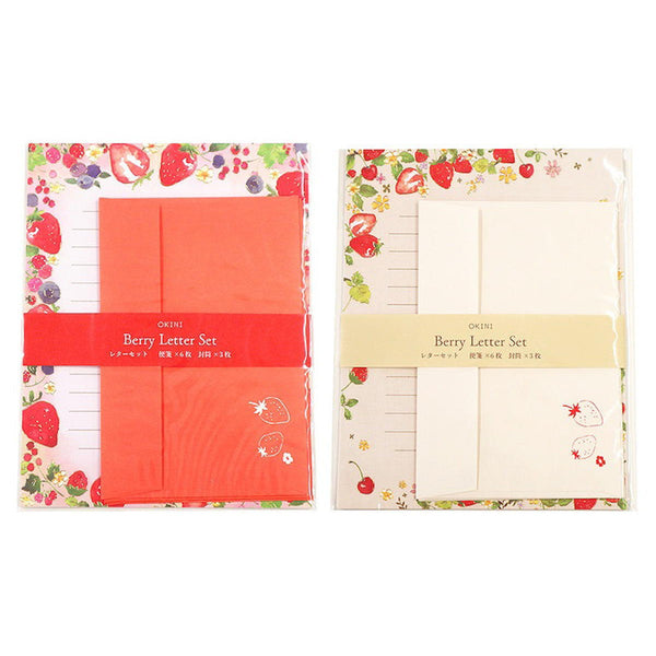 箔押しセット レターセット 箔押し 3セット ベリー 313568
