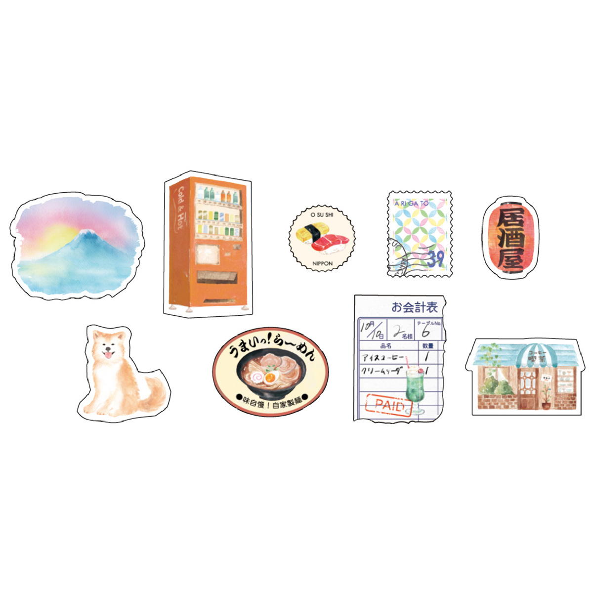 フレークシール 27P Letter from 313716