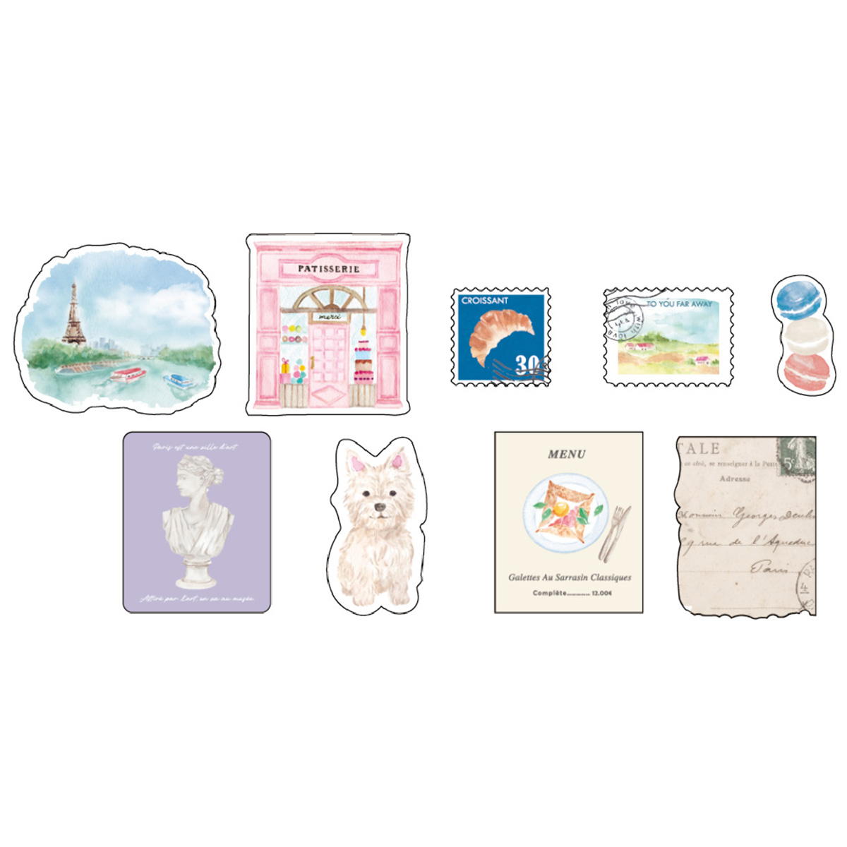 フレークシール 27P Letter from 313716