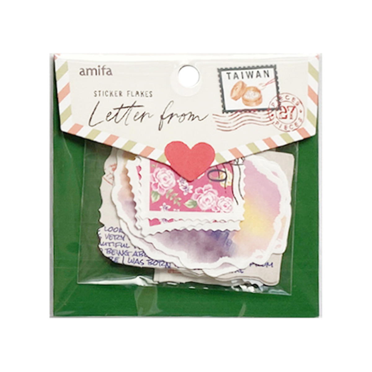 フレークシール 27P Letter from 313716