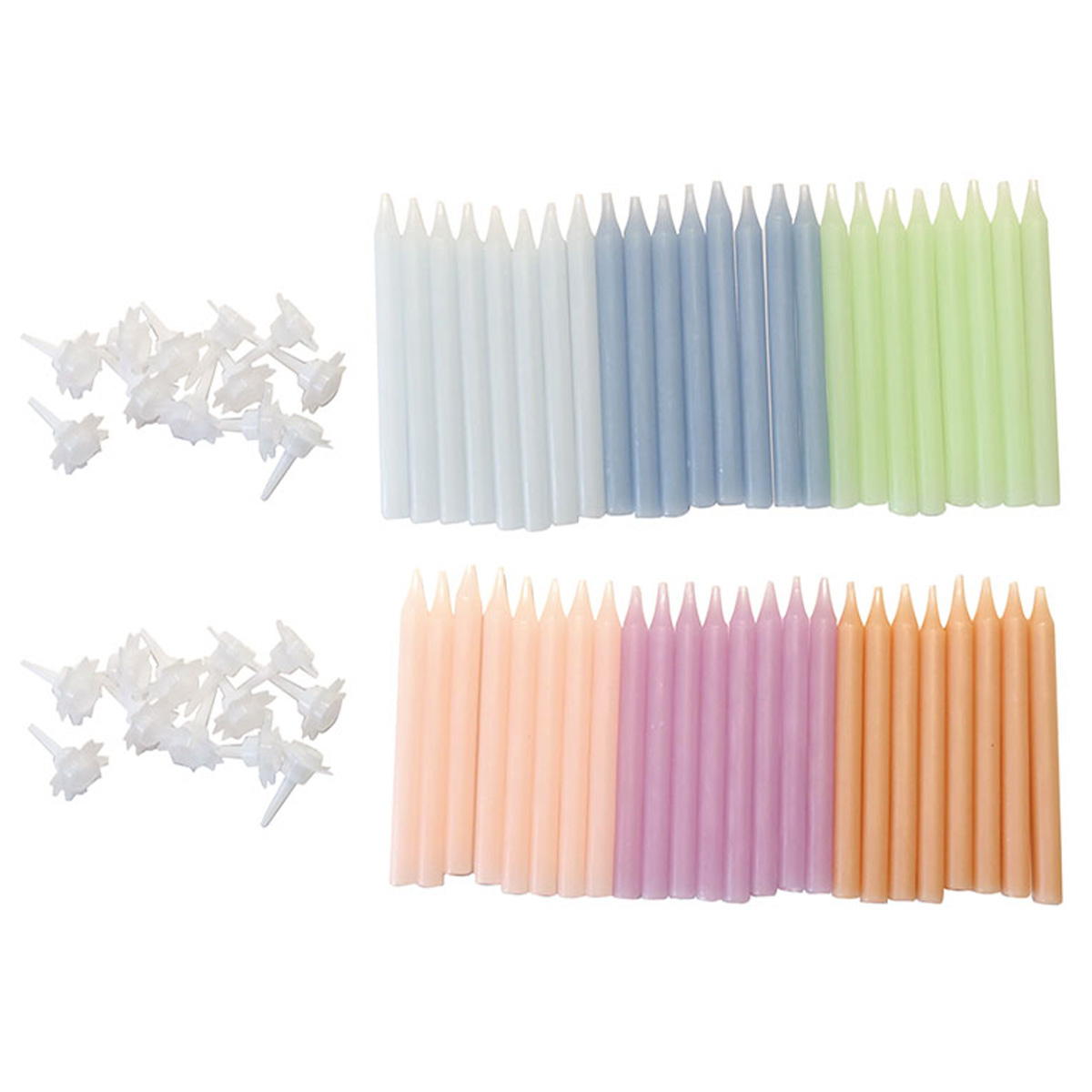 スティックキャンドル 24P ニュアンスカラー 313727