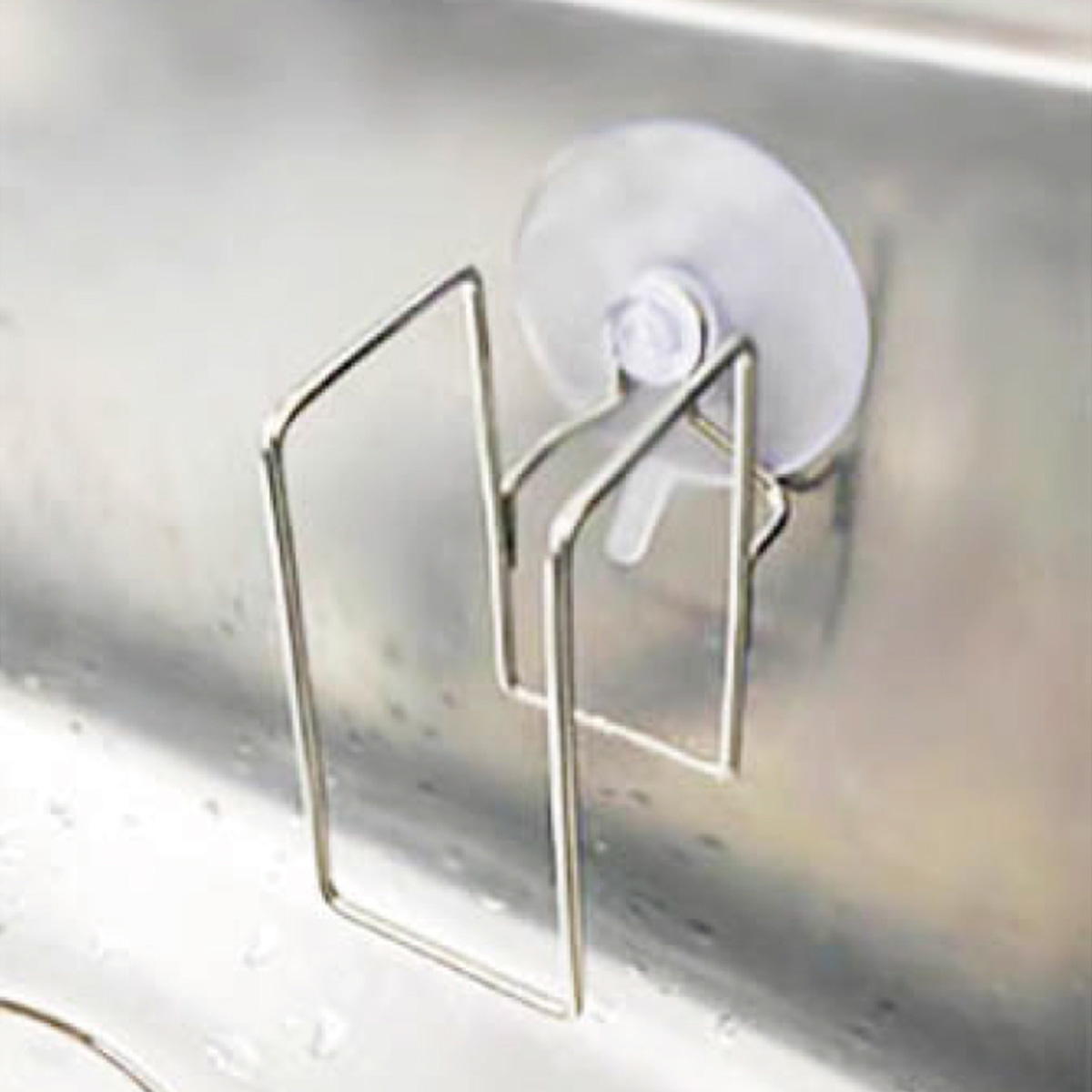 ステンレスキッチンスポンジホルダー 縦置き 313735