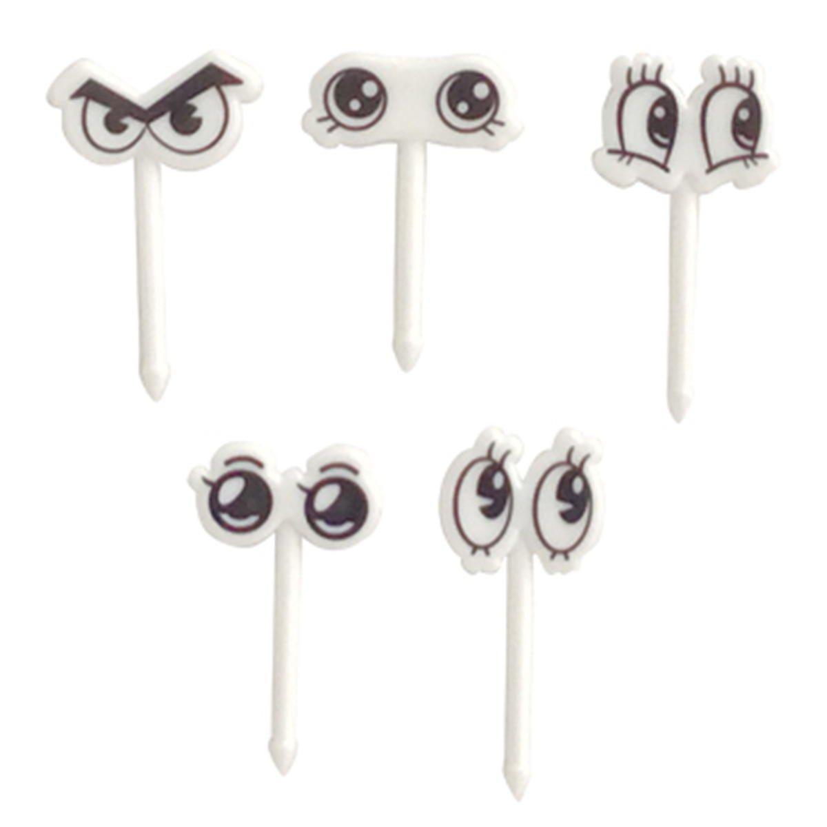 デコレーションピックス おめめ 10P 313748