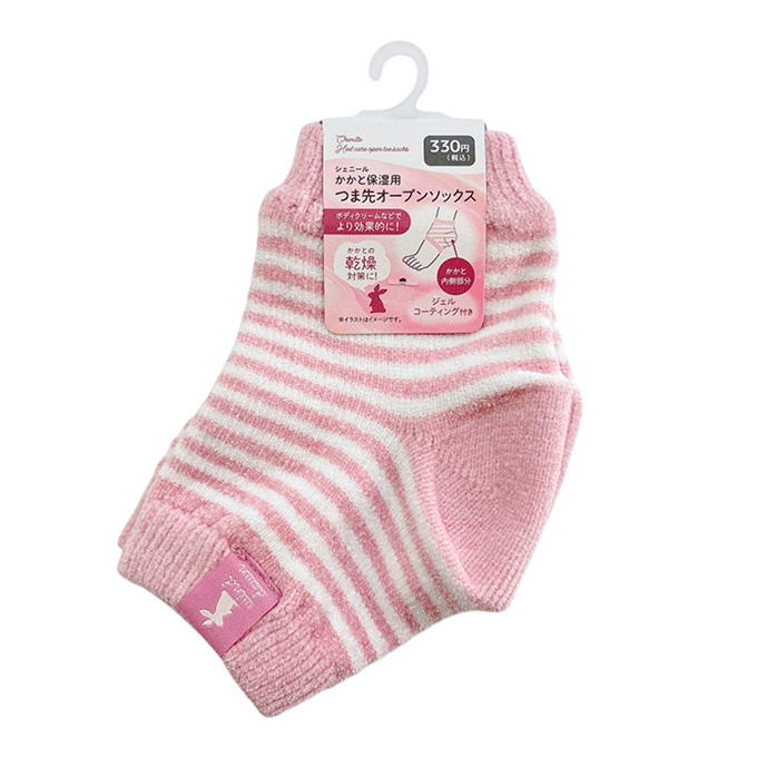 シェニールかかと保湿用ソックス PK 314011