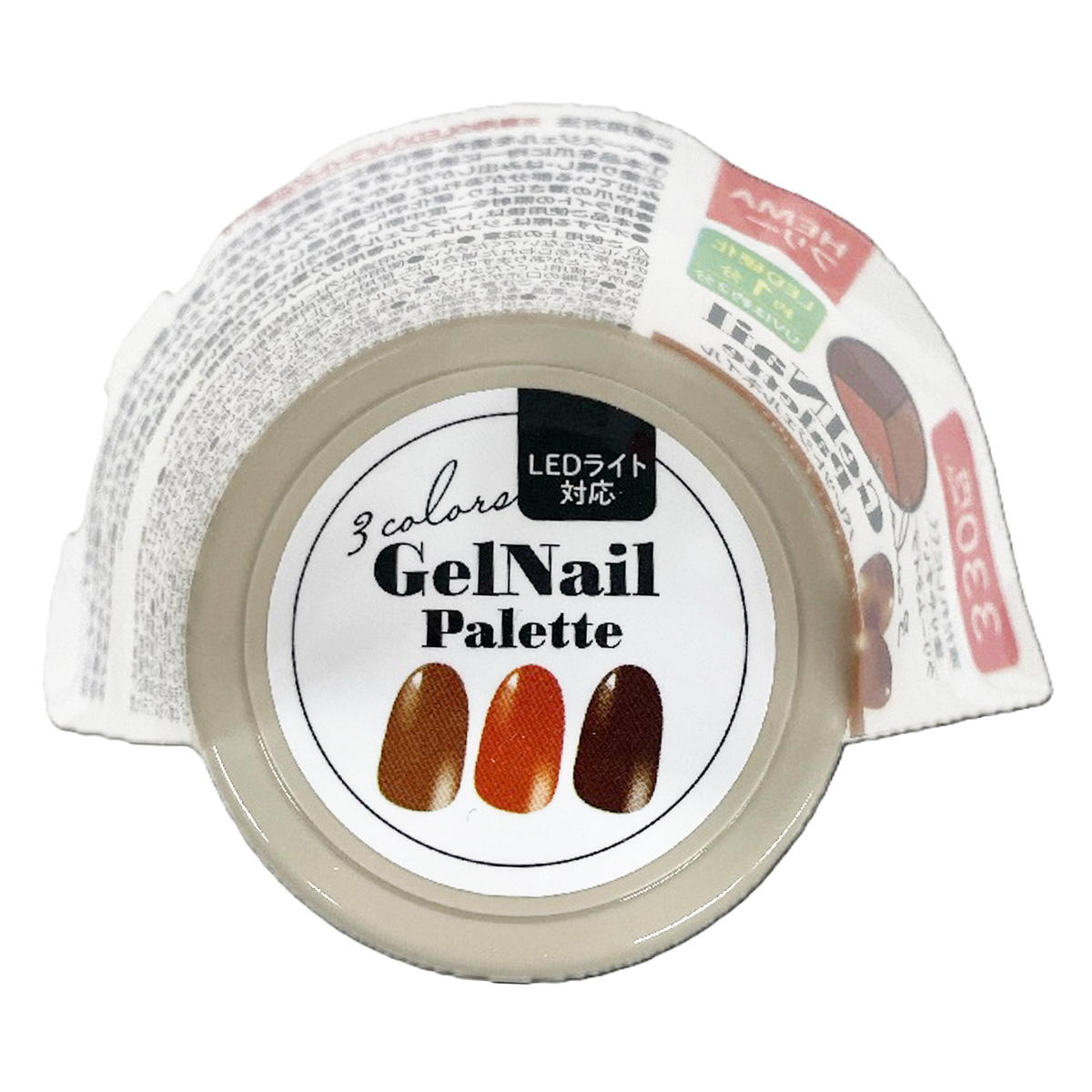 パレットジェルネイル04シナモンブラウン 314164