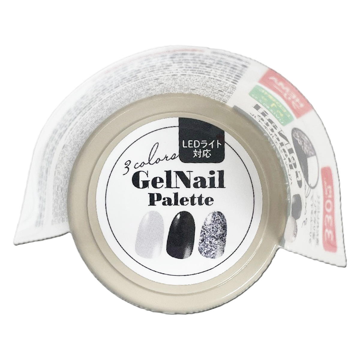 パレットジェルネイル06モノトーンシルバー 314166