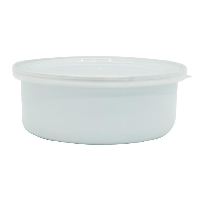 ホーローフタ付容器 12cm 314605