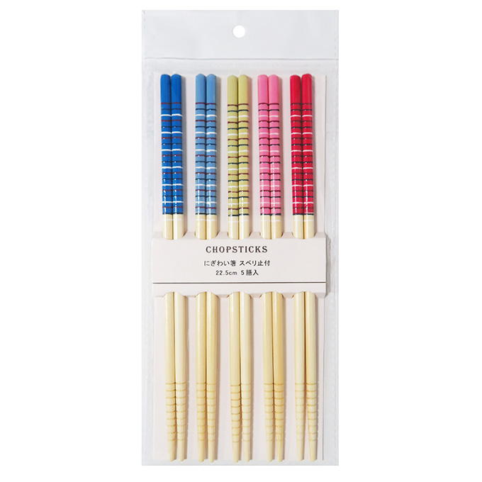 にぎわい箸 5P 314803