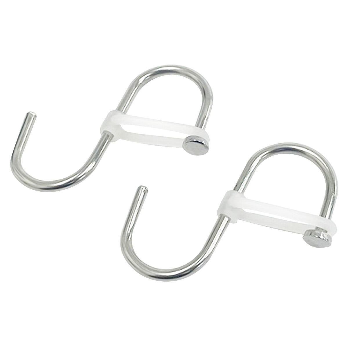 シリコンストッパー付きステンレスS字フック 小 315556