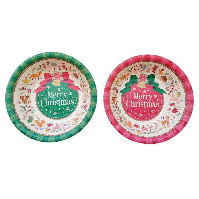 ペーパーボウル 5P クリスマスフォレスト 315837
