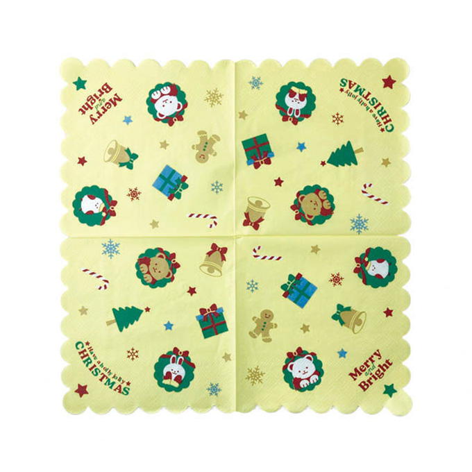 ペーパーナプキン 10P クリスマスフレンズ 315862