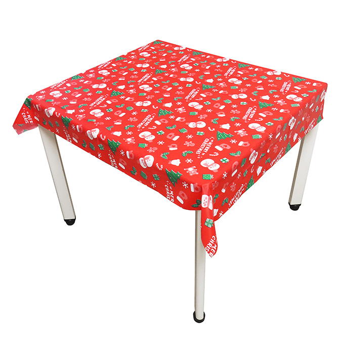 テーブルクロスゆるかわクリスマス柄90×120cm 315888
