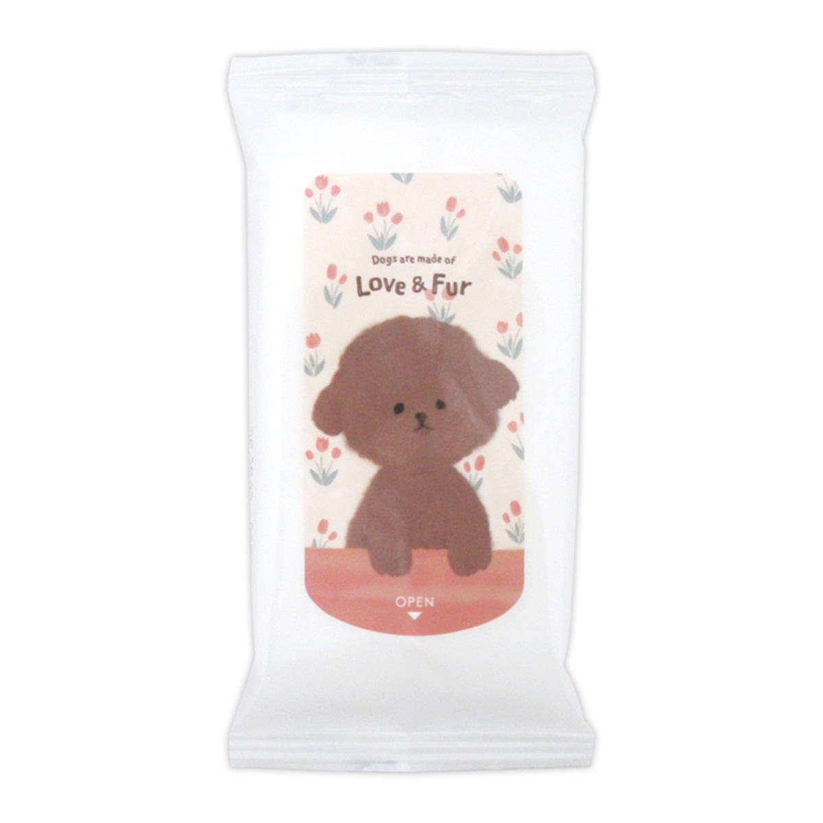 99%除菌ウエットティシュ 携帯用 犬 10枚 3個入 317853