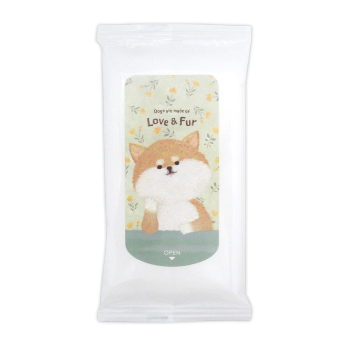 99%除菌ウエットティシュ 携帯用 犬 10枚 3個入 317853