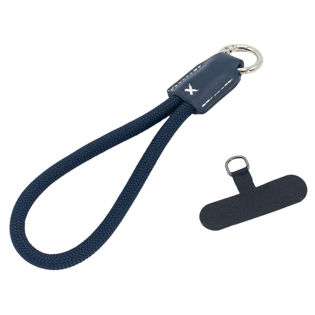 OUTLET】スマホケース用本革ハンドストラップ ネイビー 319308