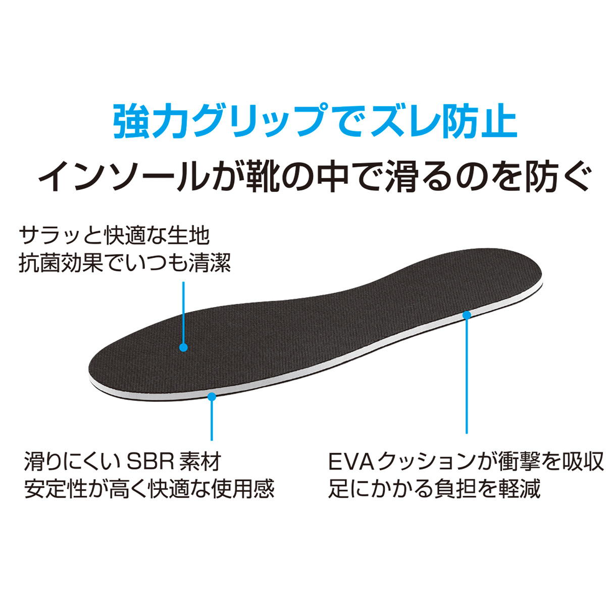 モカシンワークLO .30cmアメカジ/クッションインソール/ブラック K＋WORKS 極厚クッションインソール L の通販