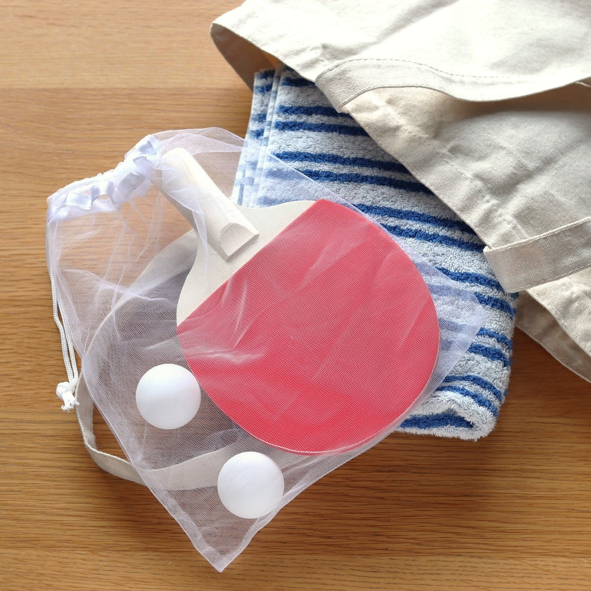 卓球ラケット ボール2個付　322011