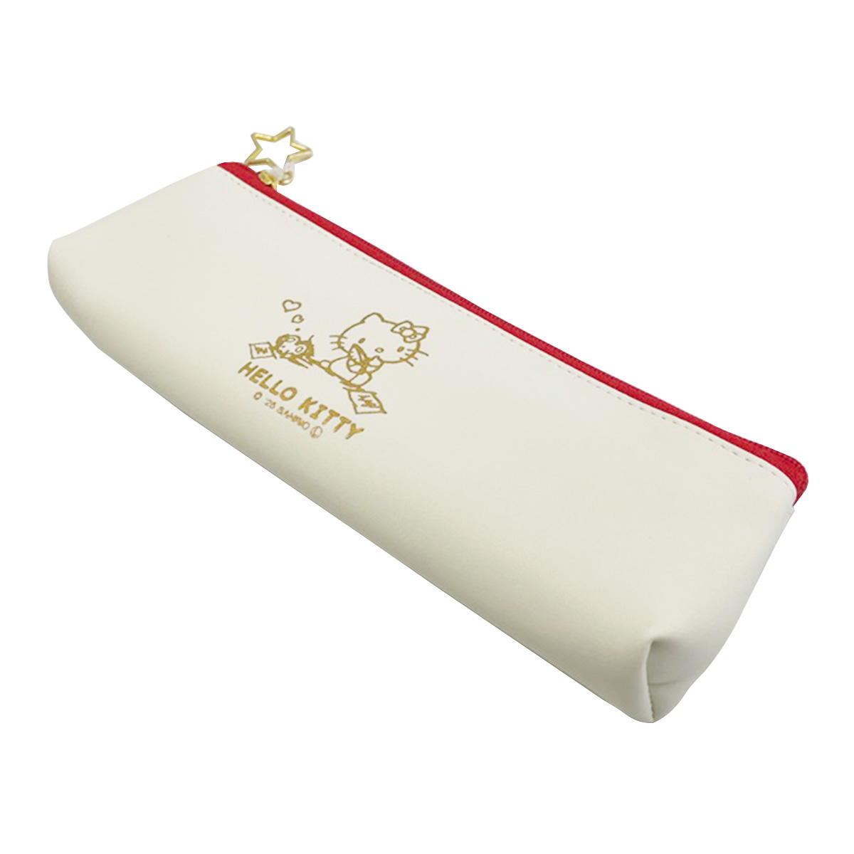 【OUTLET】sanrio キティ 合皮スリムペンケース 322097