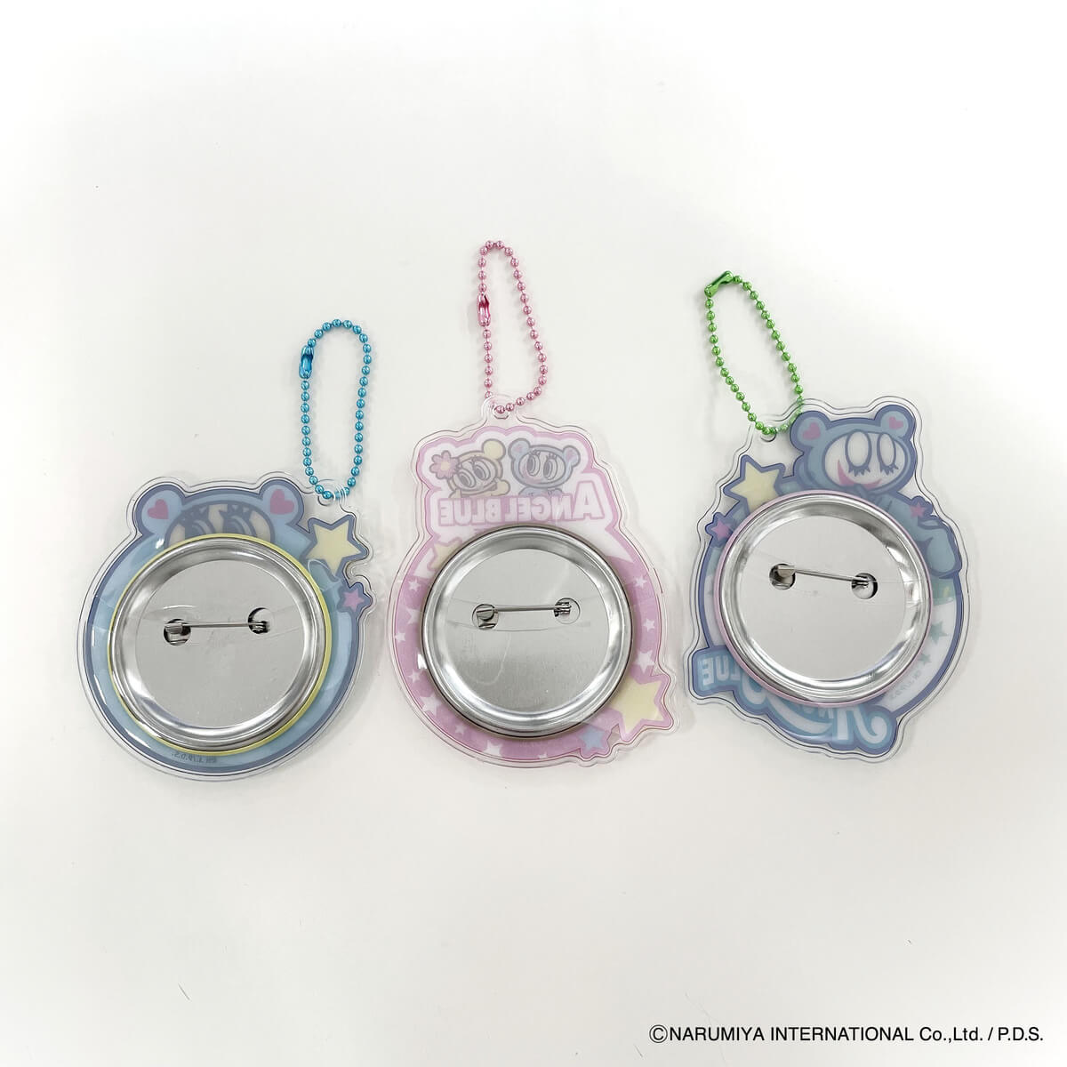 ANGEL BLUE 缶バッジ＆カバーセット 322653