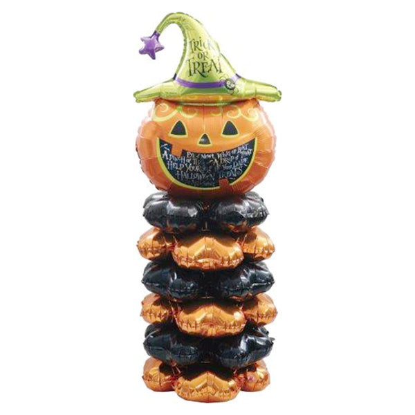 在庫限り】アルミバルーンBIGパンプキンタワー 323081