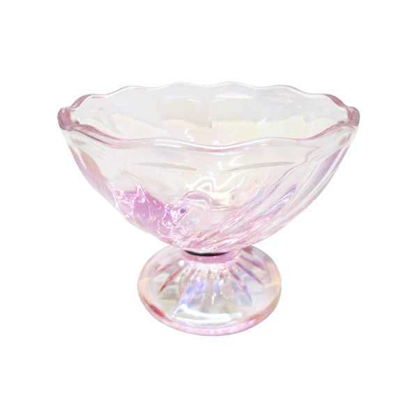 【在庫限り】デザートグラス ガラス製 おしゃれ かき氷 150ml オーロラピンク 　323281