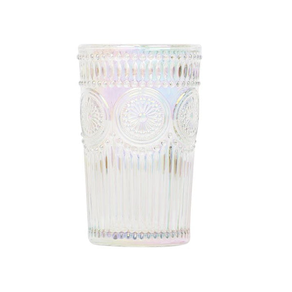 【在庫限り】コップ ガラスコップ タンブラー トールレリーフグラスオーロラクリア 360ml　323781