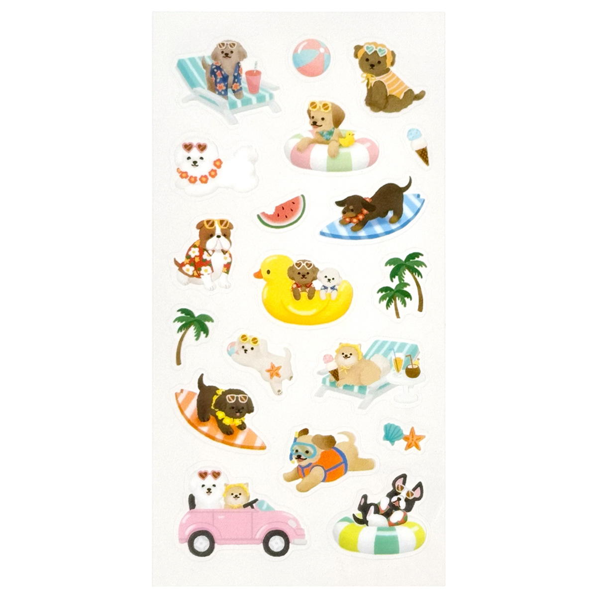 【在庫限り】コレクションシール バカンスDOGS柄 325987