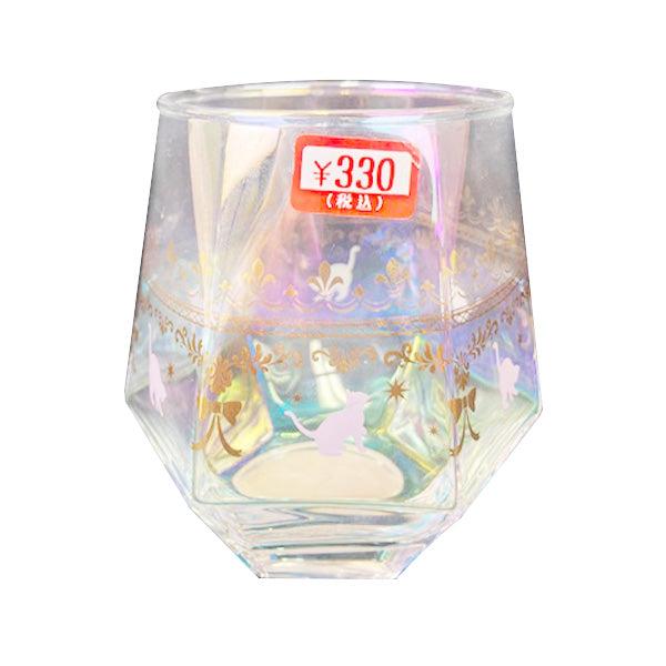 【OUTLET】グラス ガラスコップ オーロラカップ ヘキサゴングラス リリーキャット 300ml H10xW6.5xD6.5cm　326335