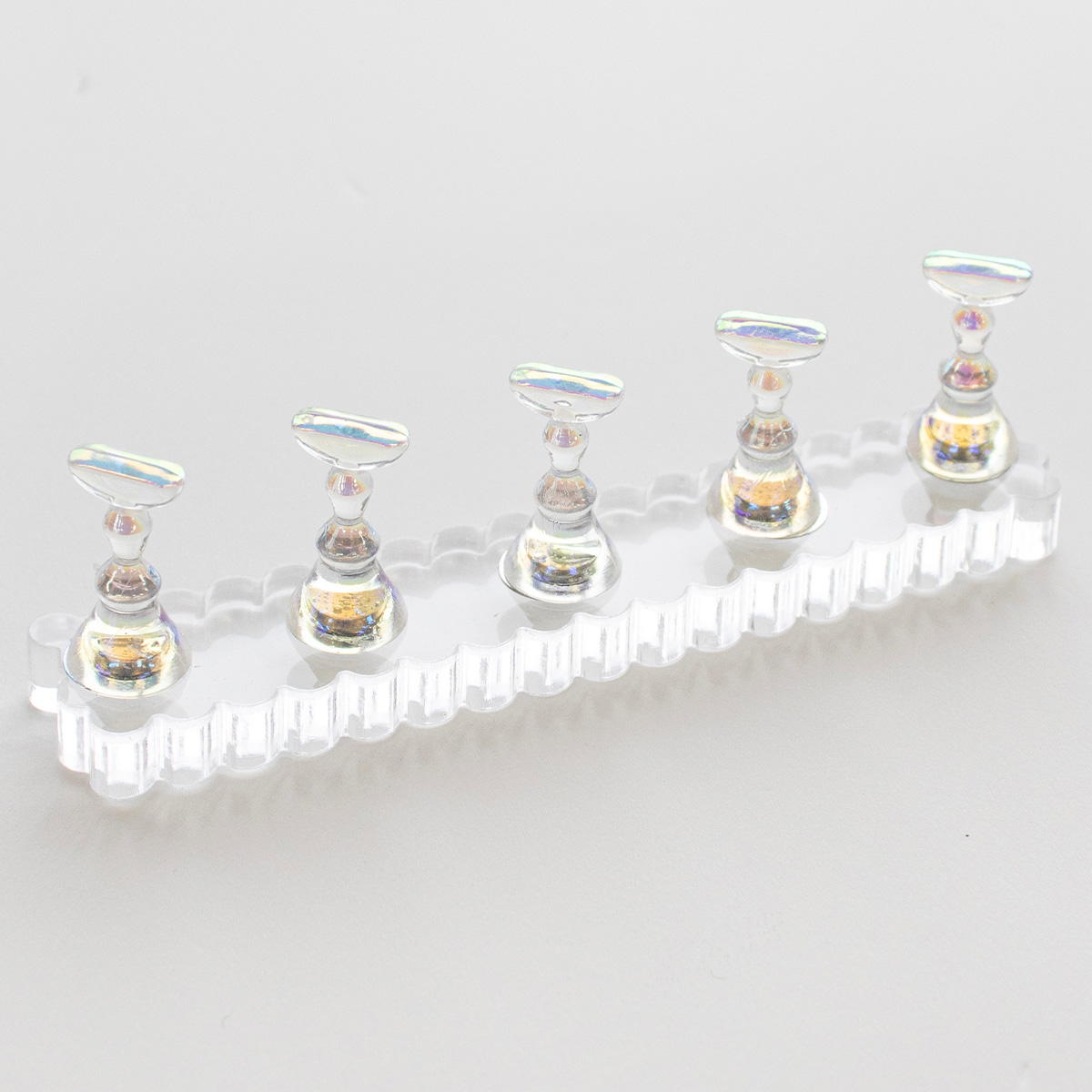 ネイルチップスタンド5P 台座付き 327246