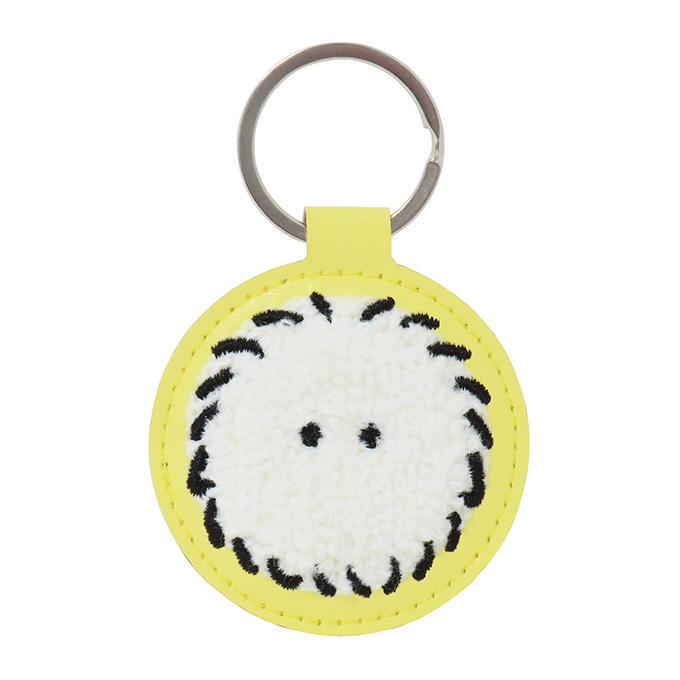 刺繍キーホルダー ケサランパサラン 327596