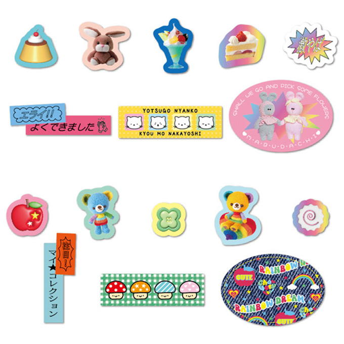 フレークシール 16P KAWAII MADNESS 327640