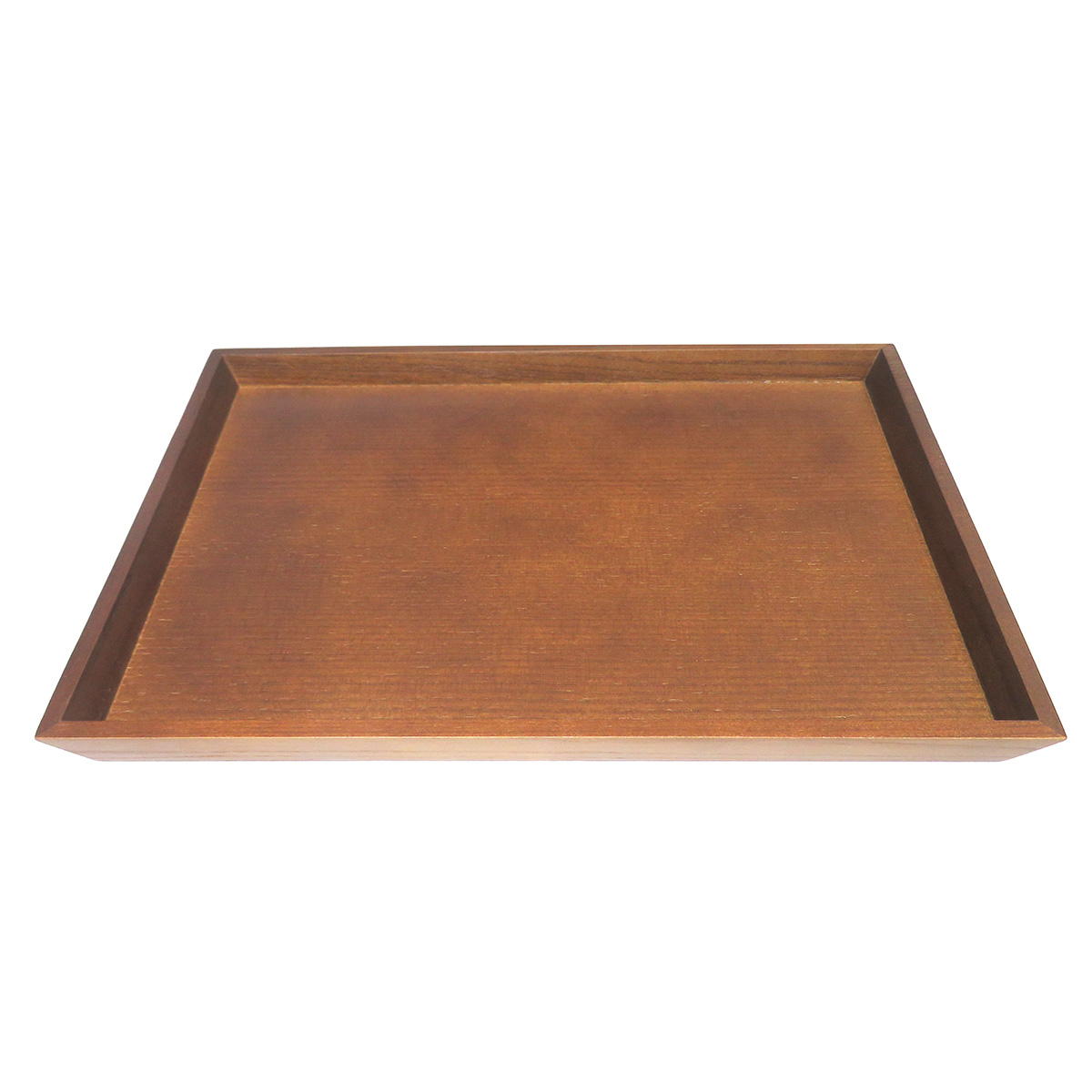 在庫限り】ウッドトレイ S ブラウン 327837